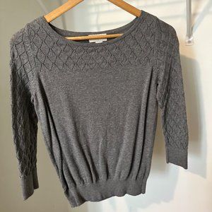Lightweight Gray Loft Sweater